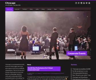 Cityscapedanceband.com(Cityscape) Screenshot