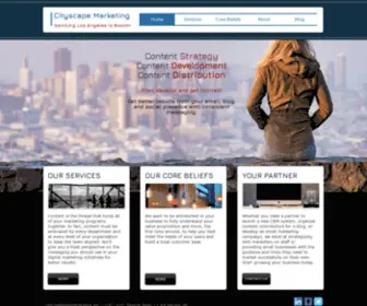 Cityscapemarketing.com(Cityscape Marketing) Screenshot