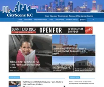 Cityscenekc.com(Your Greater Downtown Kansas City News Source) Screenshot
