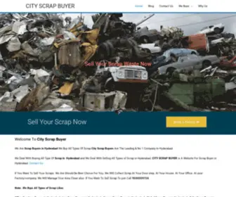 Cityscrapbuyer.in(City Scrap Buyer) Screenshot