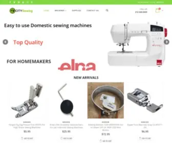 Citysewing.com(Shop Sewing Machines) Screenshot