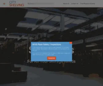 Cityshelving.com.au(Solutions for all your storage needs) Screenshot