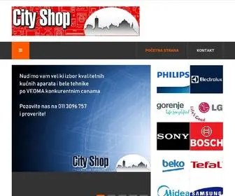 Cityshop.rs(ECommerce Joomla template) Screenshot