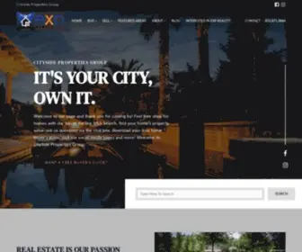 Citysidehouston.com(CitySide Properties Group) Screenshot