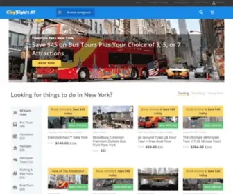 Citysightsny.com(NYC Bus Tours) Screenshot