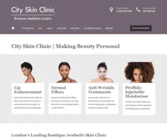 Cityskinclinic.com(City Skin Clinic) Screenshot