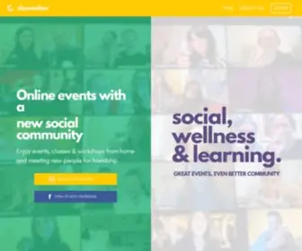 Citysocializer.com(Social events to meet new people) Screenshot