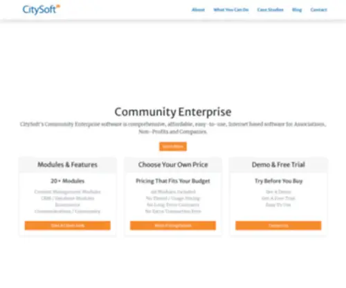 Citysoft.com(Citysoft) Screenshot