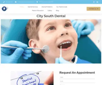 Citysouthdental.com(Family Oral Health Centre) Screenshot