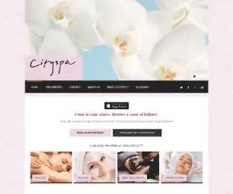 Cityspa.com(Face & body) Screenshot