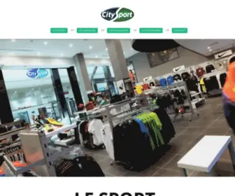 Citysport.fr(City Sport) Screenshot