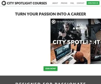 Cityspotlightcourses.com(City Spotlight Courses) Screenshot