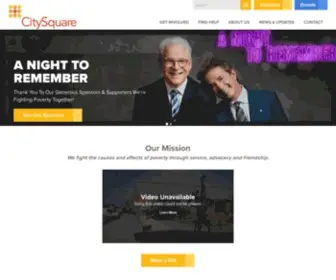 Citysquare.org(CitySquare I Join our Nonprofit in the Fight Against Poverty in Dallas) Screenshot