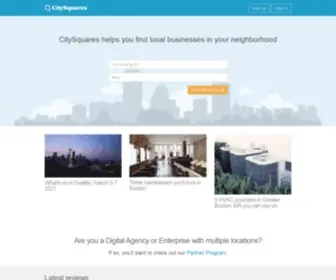 Citysquares.com(Local City Guide) Screenshot