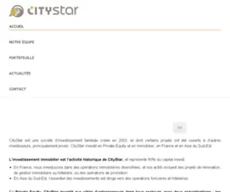 Citystar.fr(Société d'investissements) Screenshot