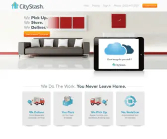 Citystash.com(CityStash Storage in Washington) Screenshot