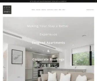 Citystayapartsuk.com(Making your Stay a Better Experience) Screenshot