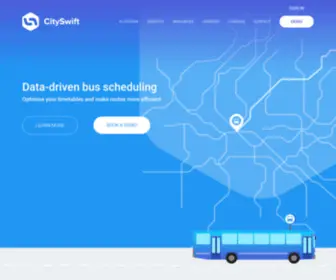 Cityswift.com(Urban Bus Network Optimsation) Screenshot