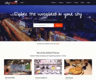 Citytadka.com(Fun Food Lifestyle & Entertainment in Surat) Screenshot