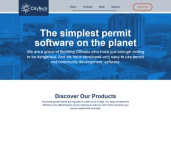 Citytechsolutions.com(CityTech) Screenshot