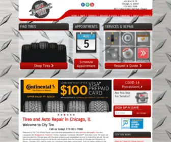 Citytirecorp.com(City Tire) Screenshot