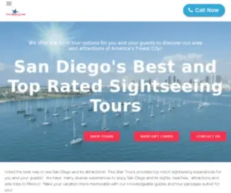 Citytoursofsandiego.com(SAN DIEGO TOURS AND EXPERIENCES) Screenshot