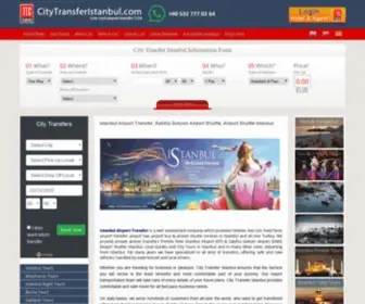 Citytransferistanbul.com(Istanbul Airport Transfer) Screenshot