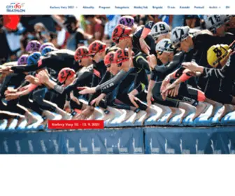 Citytriathlon.cz(CITY TRIATHLON Karlovy Vary) Screenshot