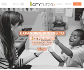 Citytutordc.org(CityTutor DC) Screenshot