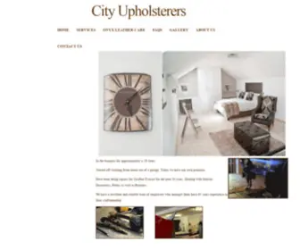 Cityupholsterers.co.za(Leather Restoration Specialist Leather colour Dyeing Experts Repair and Rec) Screenshot