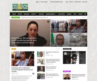 Cityvoiceng.com(Lagos News) Screenshot