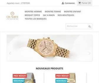 Citywatch.com.tn(La Boutique Officielle des Montres en Tunisie) Screenshot