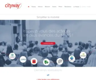 Cityway.fr(Cityway, simplifier la mobilité) Screenshot