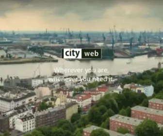 Cityweb.de(Startseite) Screenshot
