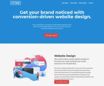 Cityweb.ie(Web Design for Business and Startups) Screenshot