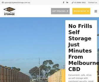 Cityweststorage.com.au(Melbourne Best Storage) Screenshot