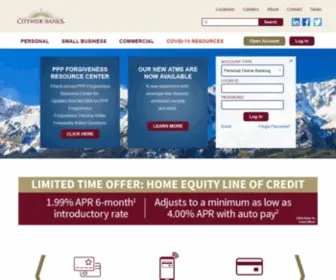 Citywidebanks.com(Citywide Banks) Screenshot