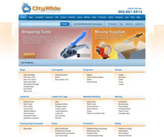 Citywidepackaging.ca(Citywide Packaging Solutions Inc) Screenshot