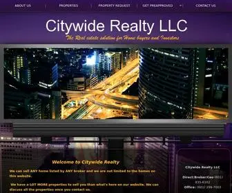 Citywiderealty-LLC.com(Citywide Realty) Screenshot