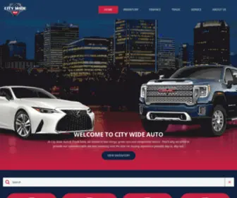 Citywiderva.com(City Wide Auto & Truck Sales) Screenshot