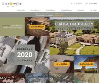 Citywinemerchant.com(City Wine Merchant) Screenshot