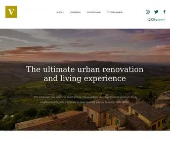 Cityzeen.co(Home) Screenshot