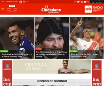 Ciudadanodiario.com.ar(El Ciudadano) Screenshot