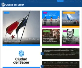 Ciudaddelsaber.org(Ciudad del Saber) Screenshot
