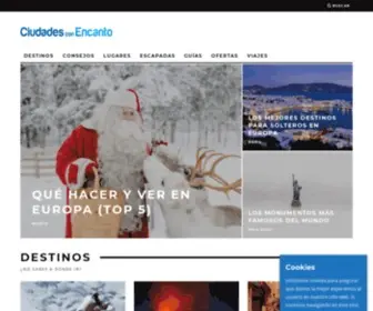 Ciudadesconencanto.com(Ciudades con Encanto) Screenshot