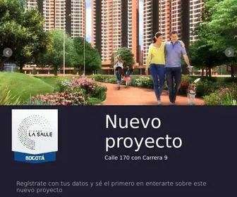 Ciudadlasalle.com.co(Apartamentos nuevos en bogota) Screenshot