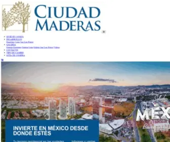 Ciudadmaderasusa.com(Ciudad Maderas) Screenshot