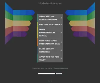 Ciudadsanluis.com(San Luis Potosí) Screenshot