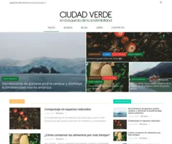 Ciudadverde.cl(Ciudad Verde) Screenshot