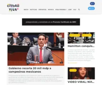 Ciudadviva.mx(Ciudad Viva) Screenshot